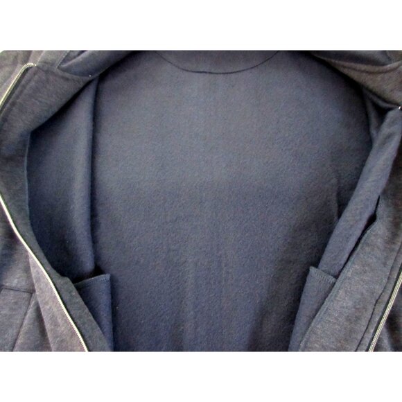 Men's Tommy Bahama full zipper hoodie sweatshirt Heathered Blue Size XL NWT - Picture 7 of 7